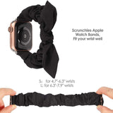 Bunny Ear Apple Watch Scrunchie Band The Ambiguous Otter