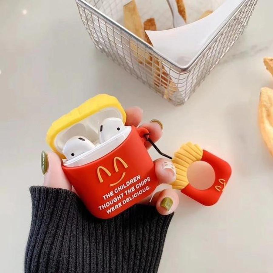 Burger & Fries AirPods Case Fries The Ambiguous Otter