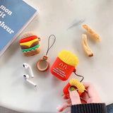 Burger & Fries AirPods Case The Ambiguous Otter