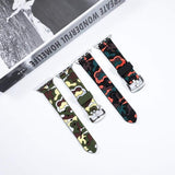 Camo XI Apple Watch Silicone Band The Ambiguous Otter