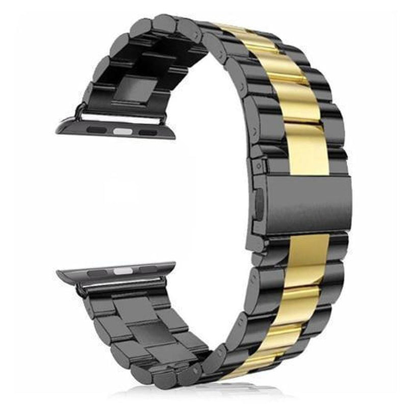 Classy Stainless Steel Apple Watch Band black | gold / 42mm | 44mm The Ambiguous Otter