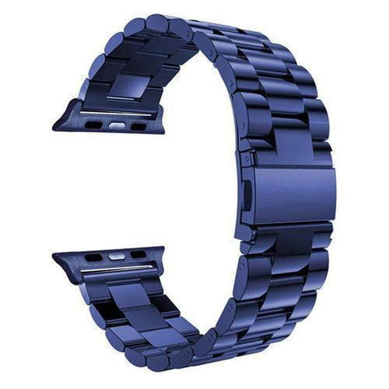 Classy Stainless Steel Apple Watch Band blue / 42mm | 44mm The Ambiguous Otter