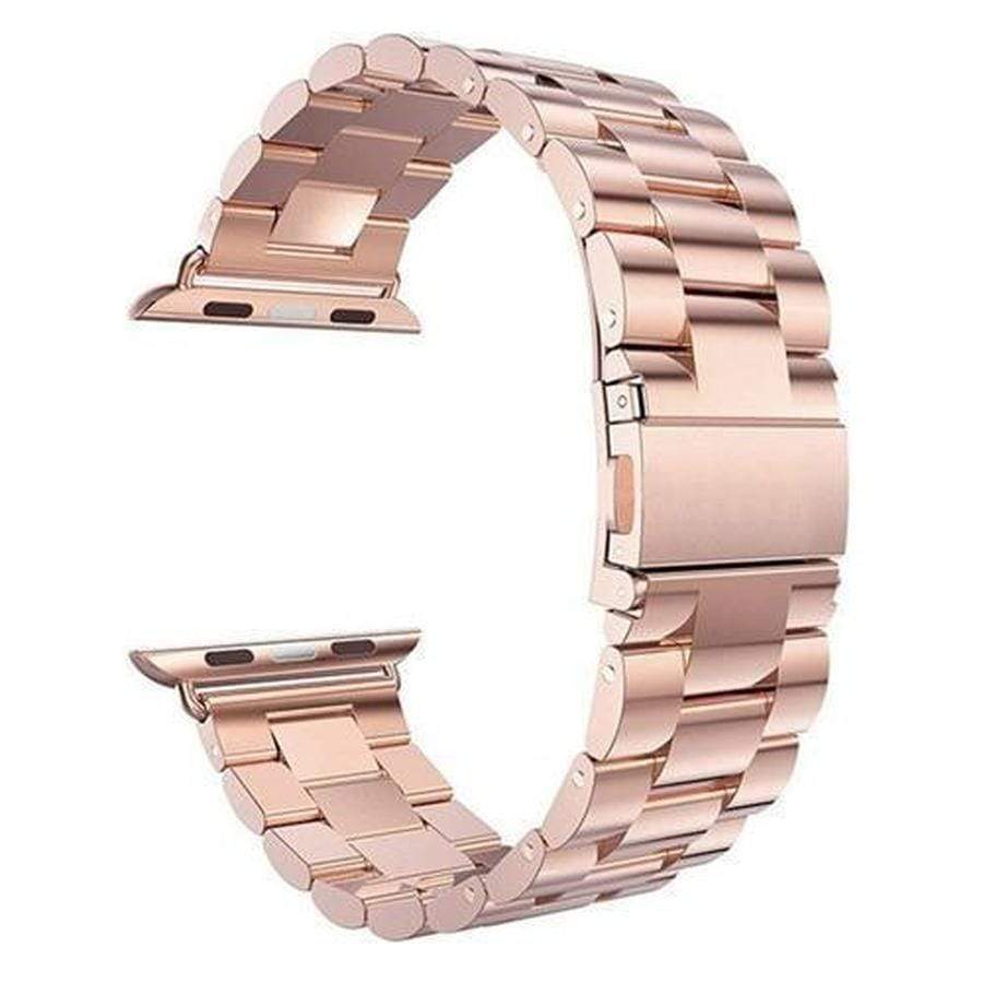 Classy Stainless Steel Apple Watch Band rose gold / 38mm | 40mm The Ambiguous Otter