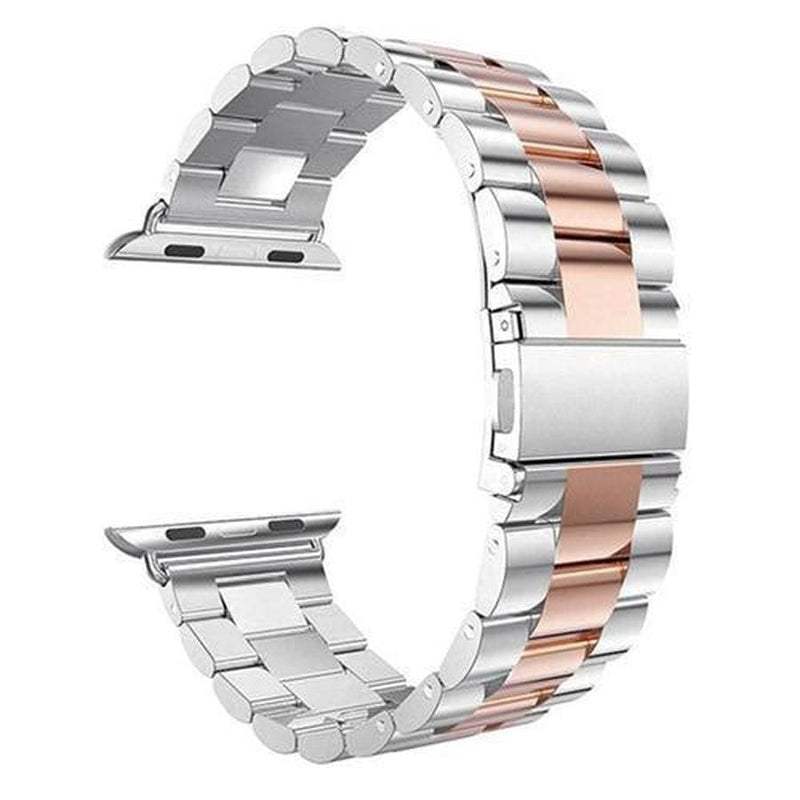 Classy Stainless Steel Apple Watch Band silver | rose gold / 38mm | 40mm The Ambiguous Otter