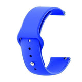 Colorful Samsung Galaxy Silicone Watch Band Blue / 22mm The Ambiguous Otter