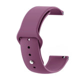 Colorful Samsung Galaxy Silicone Watch Band Purple / 22mm The Ambiguous Otter