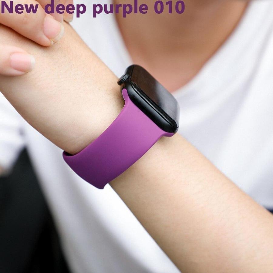 Colourful Apple Watch Sport Band New deep purple 010 / 38mm or 40mm SM The Ambiguous Otter
