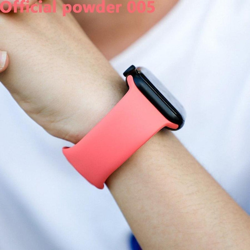 Colourful Apple Watch Sport Band Official powder 005 / 38mm or 40mm ML The Ambiguous Otter
