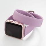 Double Tour Apple Watch Soft Silicone Band lavender / for 42 and 44mm The Ambiguous Otter