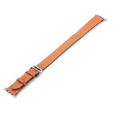 Double Tour Genuine Leather Apple Watch Band brown / 42mm | 44mm The Ambiguous Otter