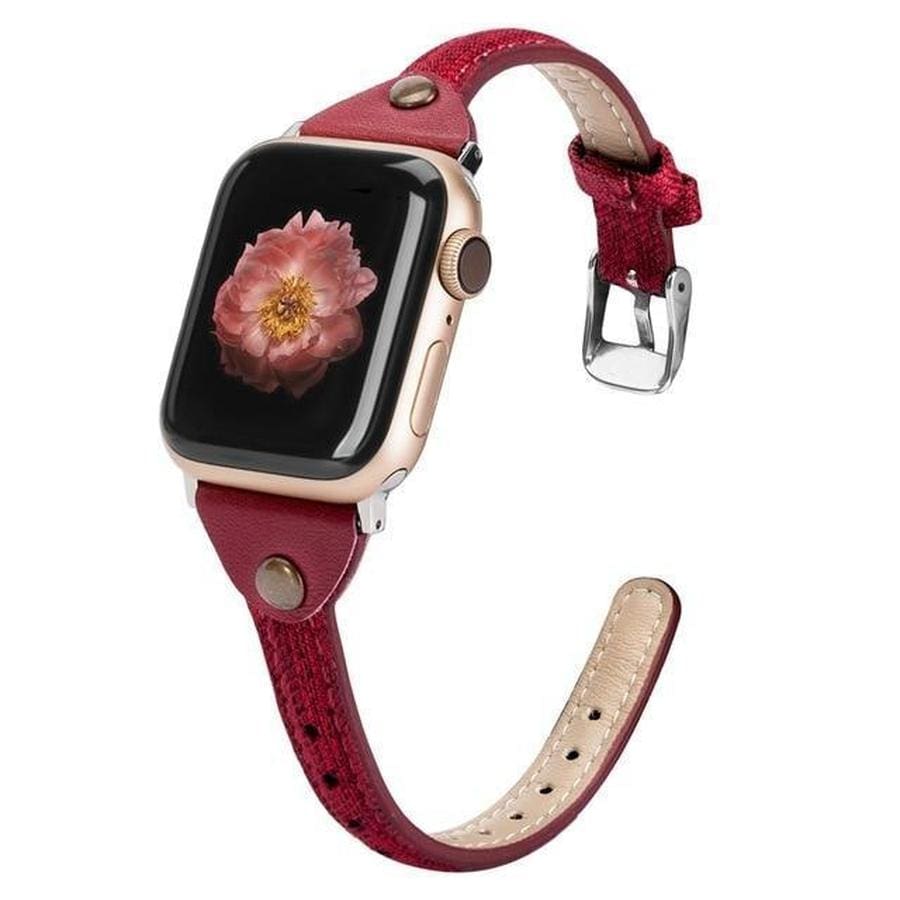 Eileen Apple Watch Slim Band Rose / 38mm 40mm The Ambiguous Otter