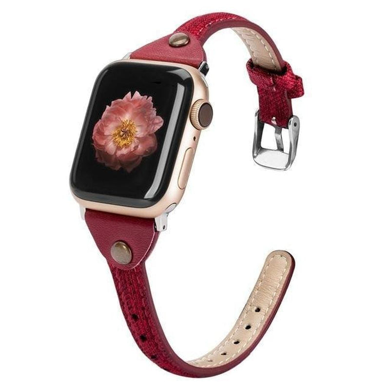 Eileen Apple Watch Slim Band Rose / 38mm 40mm The Ambiguous Otter