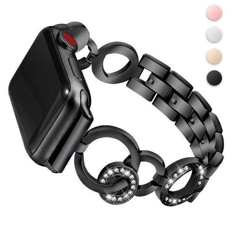 Eternity Apple Watch Bracelet Band black / 38mm The Ambiguous Otter