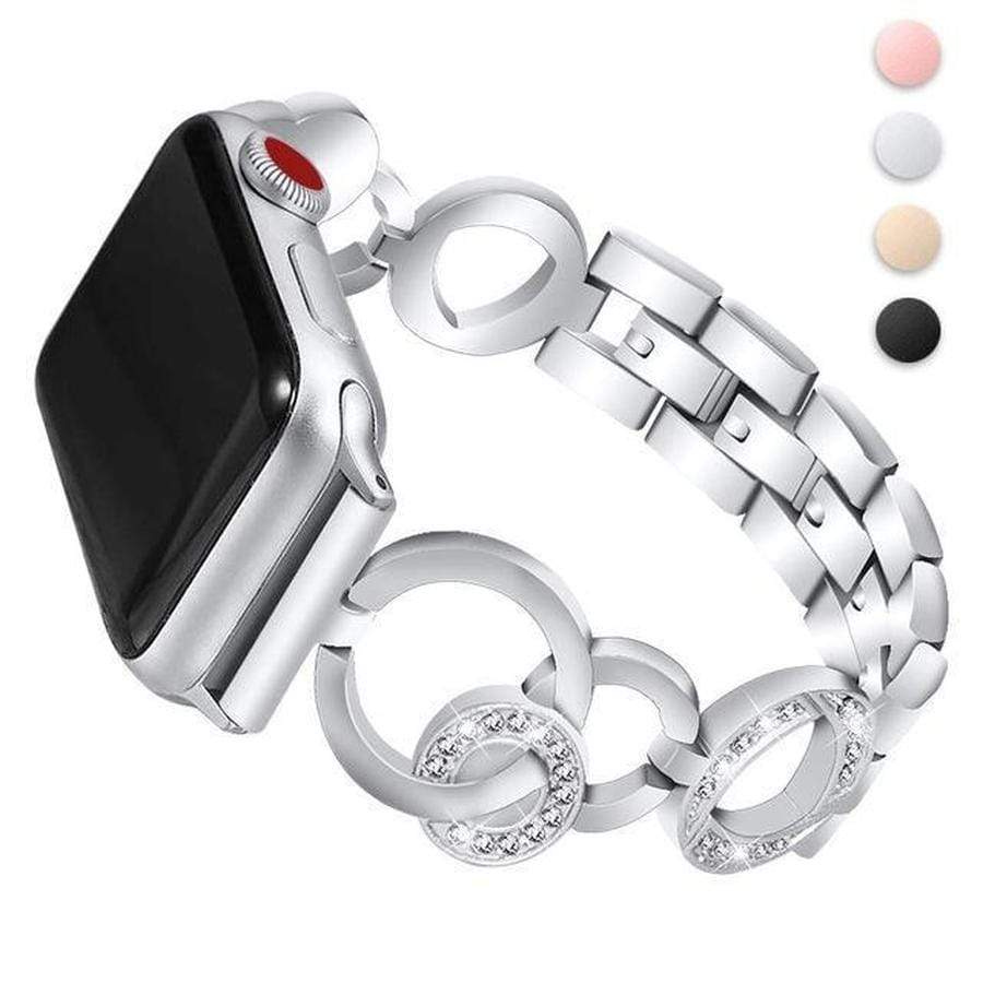 Eternity Apple Watch Bracelet Band silver / 38mm The Ambiguous Otter