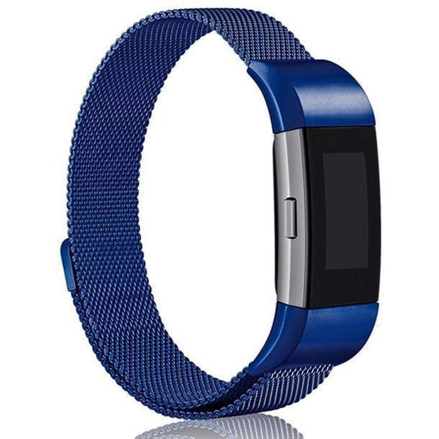 Fitbit Charge 2 & 3 Milanese Loop Band Blue / S--210mm--Charge 2 The Ambiguous Otter