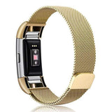 Fitbit Charge 2 & 3 Milanese Loop Band Gold / S--210mm--Charge 2 The Ambiguous Otter