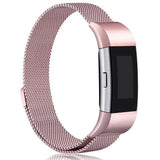 Fitbit Charge 2 & 3 Milanese Loop Band Rose Pink / S--210mm--Charge 2 The Ambiguous Otter