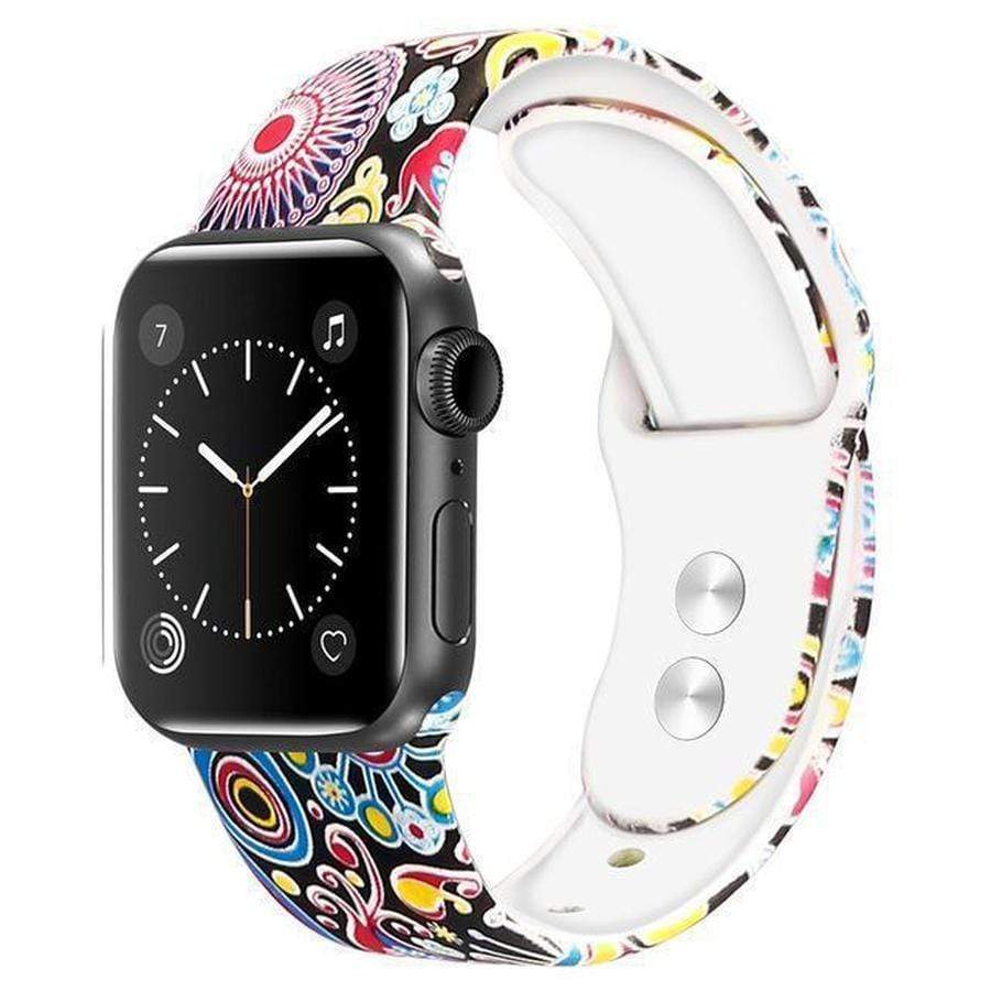 Fresh Prints Apple Watch Silicone Band A / 38mm 40mm ML The Ambiguous Otter