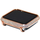 Full Rhinestone Encrusted Apple Watch Case Rose Gold / 38mm The Ambiguous Otter