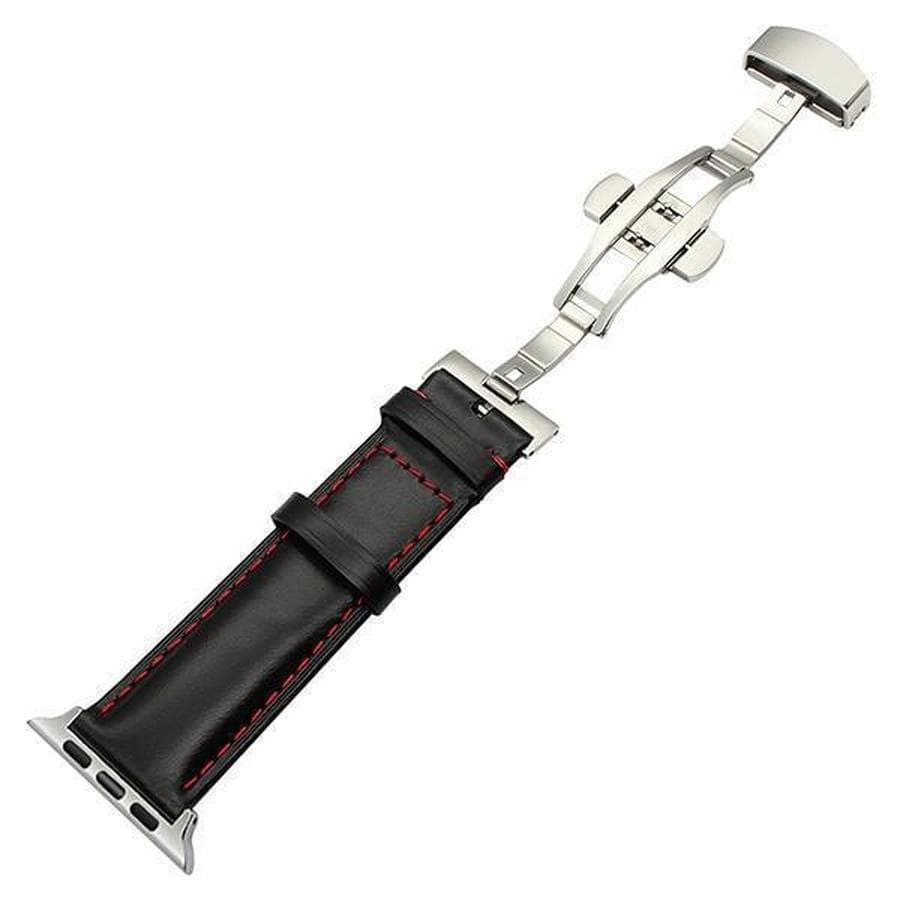 Genuine Smooth Italian Leather Apple Watch Band The Ambiguous Otter
