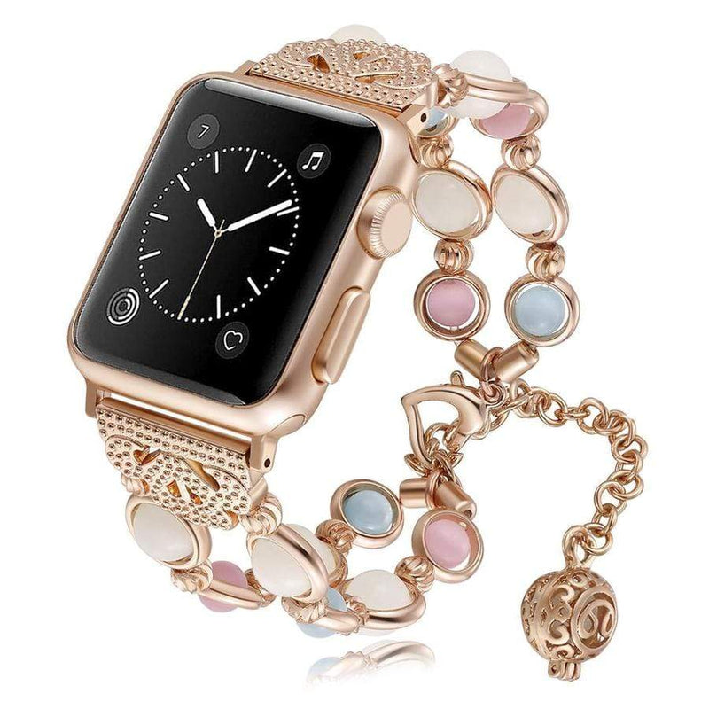 Glow In Dark Apple Watch Bracelet Band rose gold / 42mm | 44mm The Ambiguous Otter