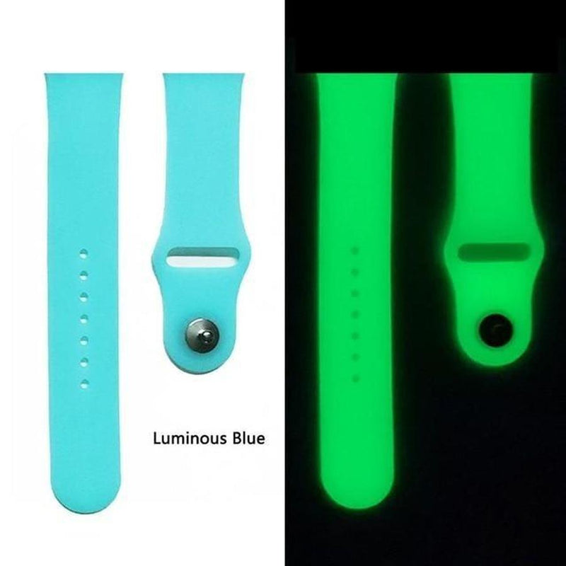 Glow In The Dark Apple Watch Fluorescence Band Luminous Blue / 38mm | 40mm The Ambiguous Otter