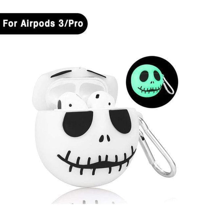 Glow In The Dark Skull AirPods Luminous Case Airpods Pro The Ambiguous Otter