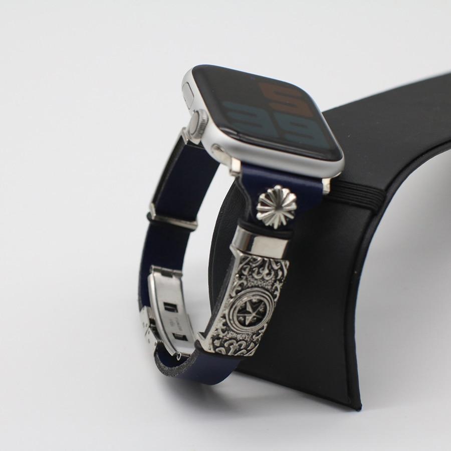 Gwynnbleid Apple Watch Leather Band The Ambiguous Otter
