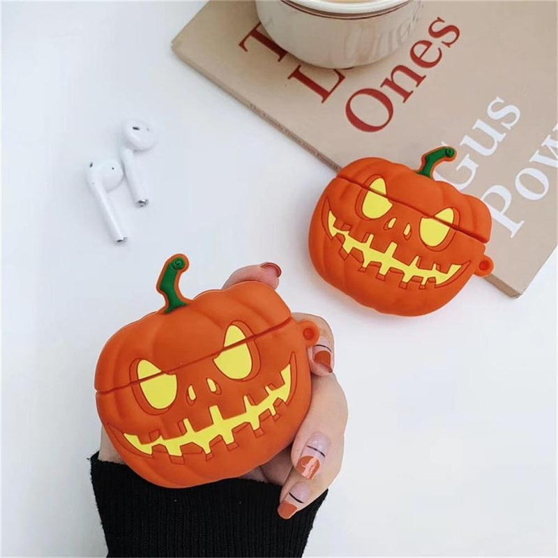 Halloween Pumpkin Airpods Case The Ambiguous Otter