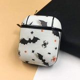 Halloween Vibe AirPods Leather Case Bats | AirPods The Ambiguous Otter