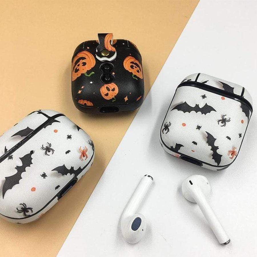Halloween Vibe AirPods Leather Case The Ambiguous Otter