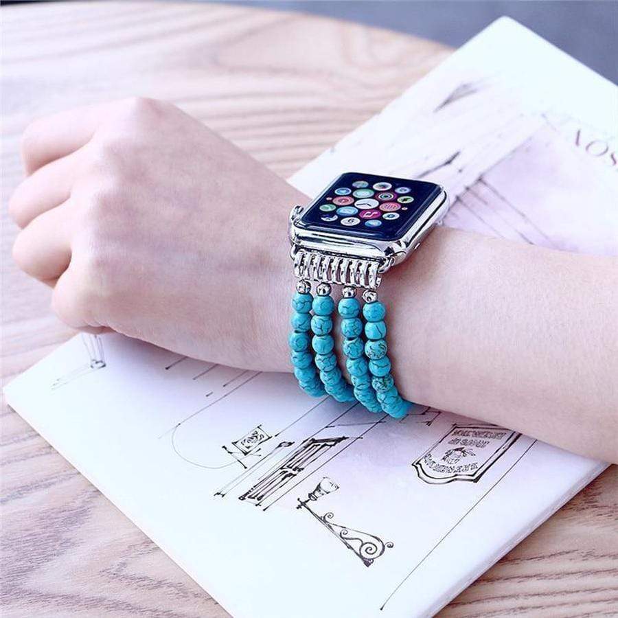 V-MORO Beaded Bracelet Compatible with Apple Watch India | Ubuy