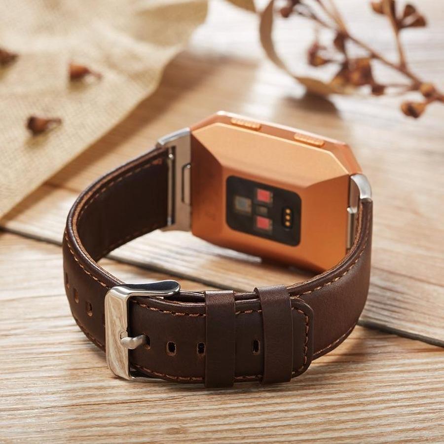 Kargos Fitbit Ionic Genuine Leather Band The Ambiguous Otter