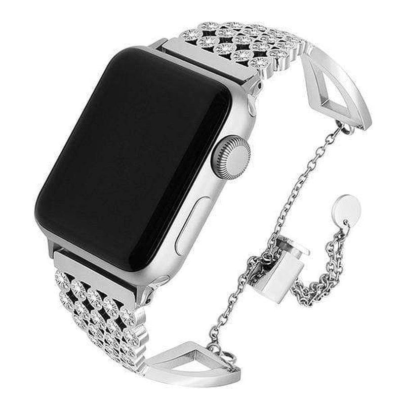 Keishara Apple Watch Bracelet Band Silver / 38mm The Ambiguous Otter