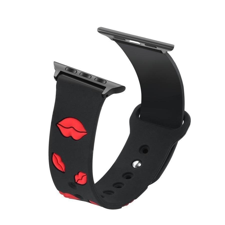 Kiss Me Valentine Apple Watch Band The Ambiguous Otter