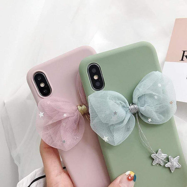 Lace x Bow iPhone Case The Ambiguous Otter