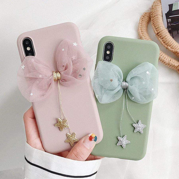 Lace x Bow iPhone Case The Ambiguous Otter