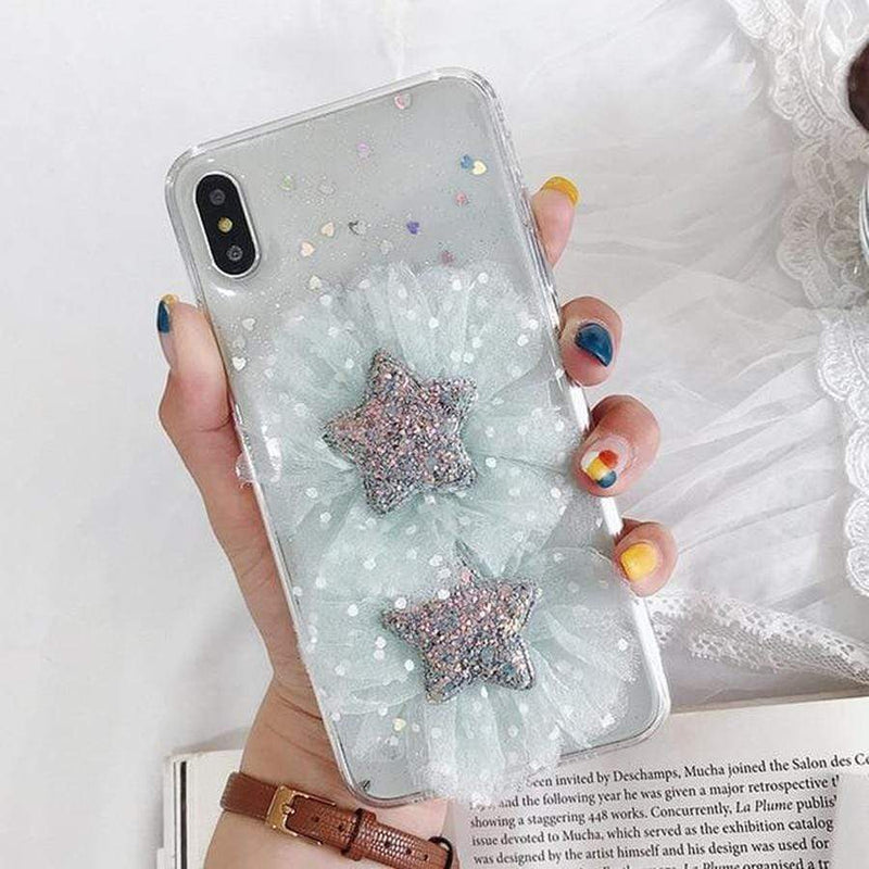 Lace x Fluffy Flower iPhone Case 2 / for iphone 6 The Ambiguous Otter
