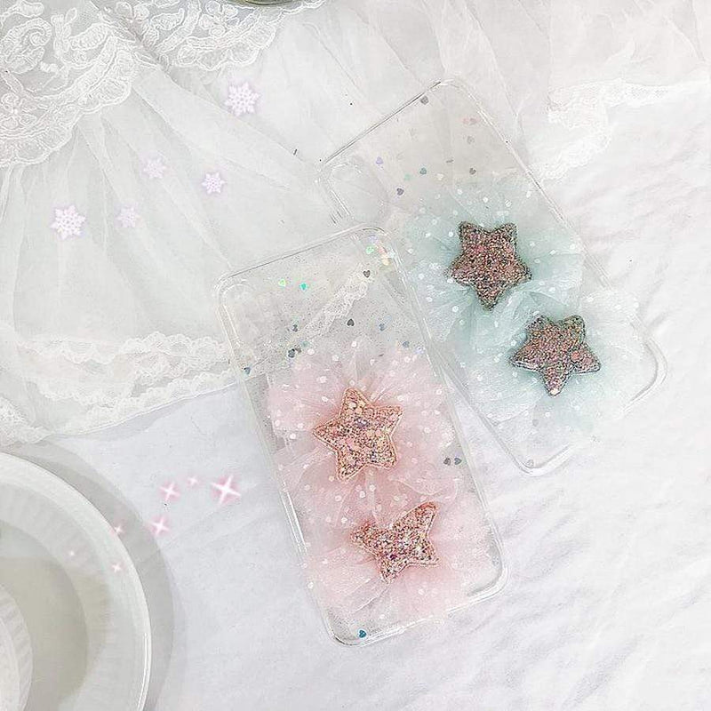 Lace x Fluffy Flower iPhone Case The Ambiguous Otter