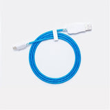LED Glowing USB Charging Cable for iPhone & Samsung Blue For Micro USB / 1m The Ambiguous Otter