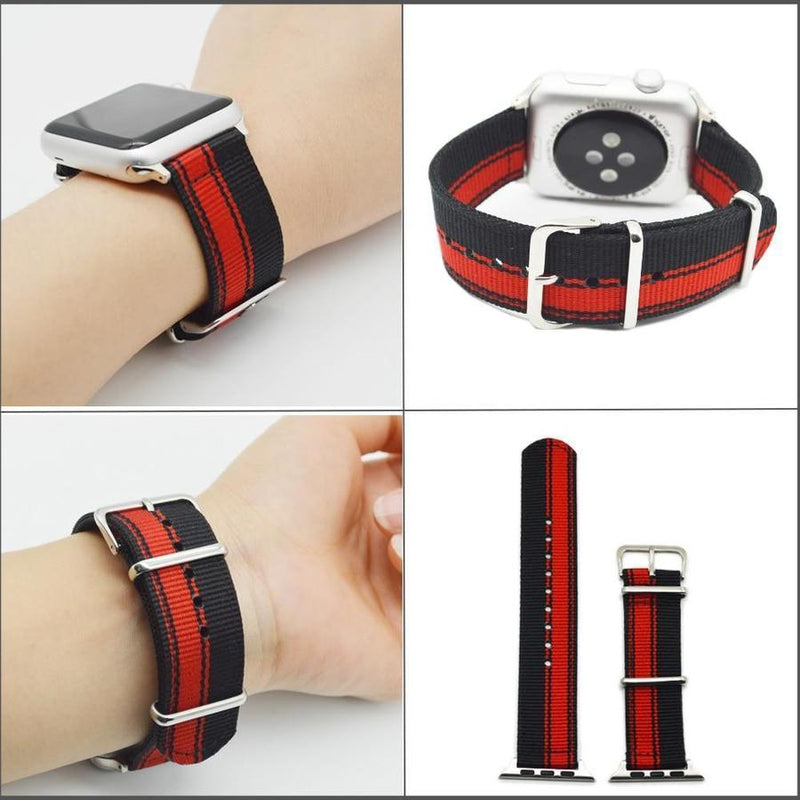 Lightweight Nylon Canvas Apple Watch Band | Spring Collections