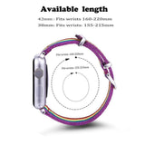 Lightweight Nylon Canvas Apple Watch Band | Spring Collections The Ambiguous Otter