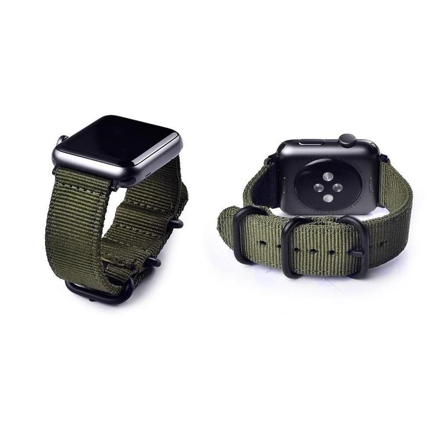 Lightweight Nylon Canvas Apple Watch Band The Ambiguous Otter