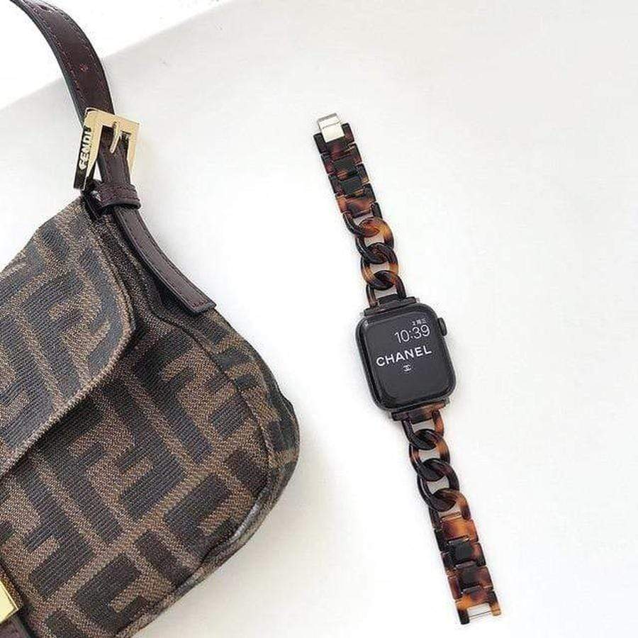 Looped Iced Coffee Apple Watch Resin Band – The Ambiguous Otter