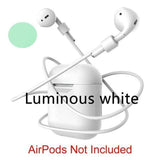 Luminous Glow-In-Dark AirPods Accessories Anti Lost Cable + AirPod Slim Silicone Case Protector The Ambiguous Otter