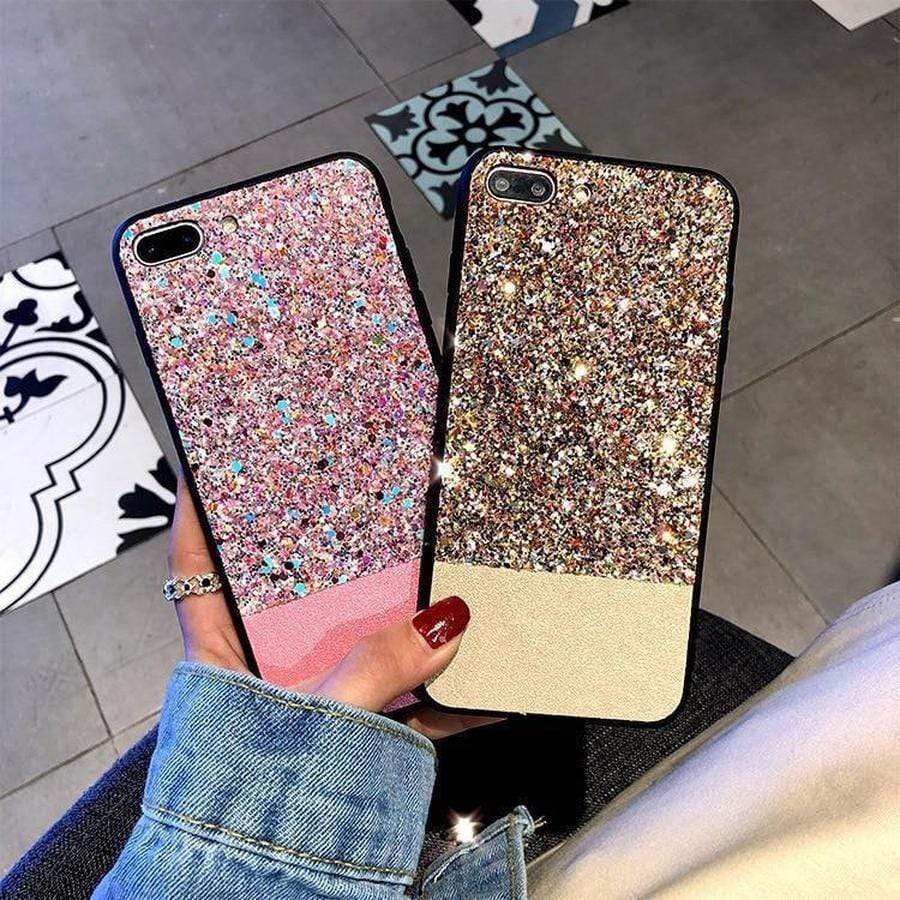 Luster Glitter Duo iPhone Case The Ambiguous Otter