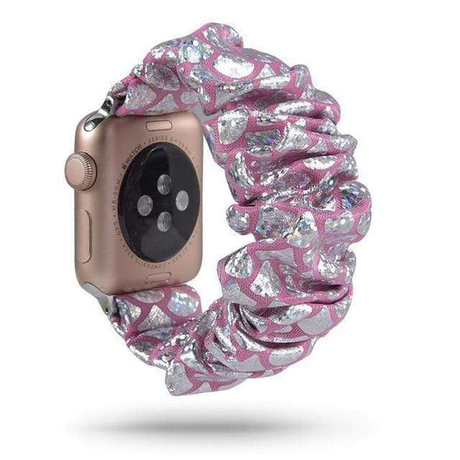 Lustrous Moon Apple Watch Scrunchie Band Farerohi / 38mm The Ambiguous Otter