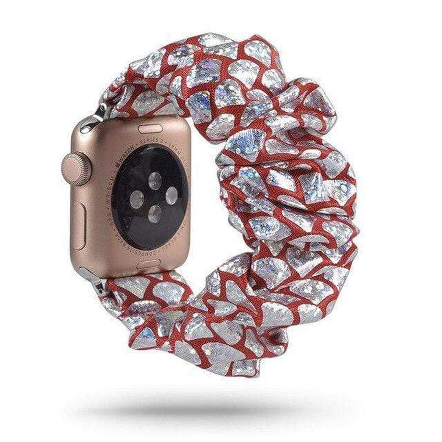 Lustrous Moon Apple Watch Scrunchie Band Omai / 38mm The Ambiguous Otter