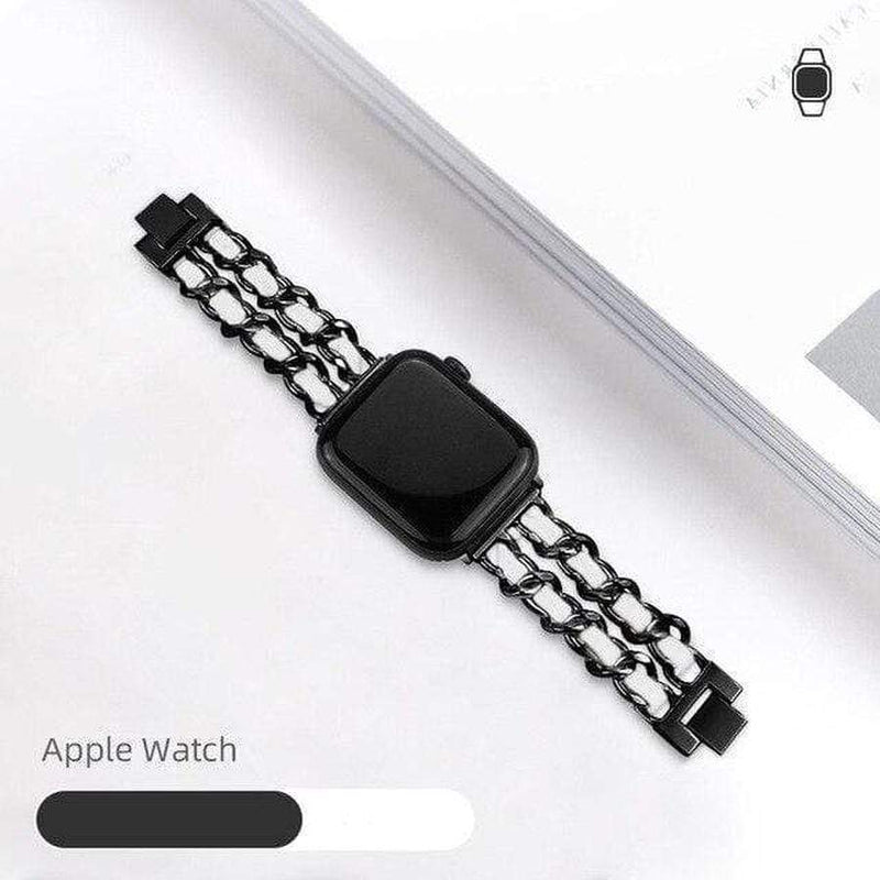 Lydiara Apple Watch Bracelet Band Black White / 38mm | 40mm The Ambiguous Otter