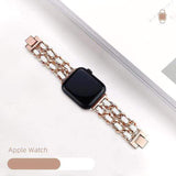 Lydiara Apple Watch Bracelet Band Rose Gold White / 38mm | 40mm The Ambiguous Otter